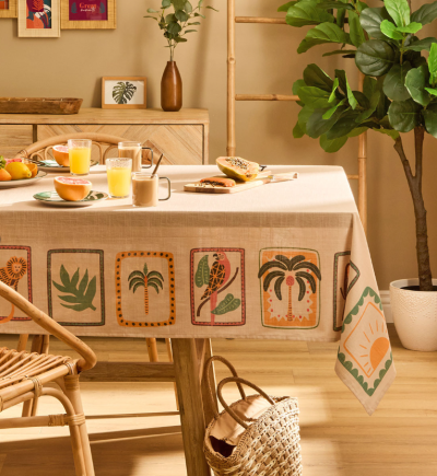 Atmosphera покривка TROPICAL 140х240  беж
