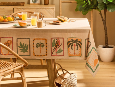 Atmosphera покривка TROPICAL 140х240  беж